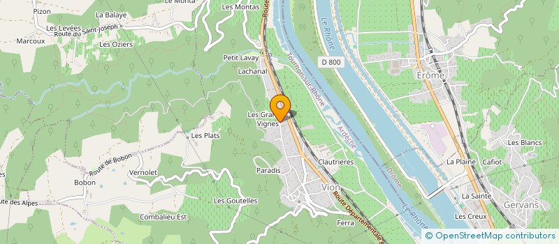 localisation de l'entreprise MONSIEUR CORENTIN DESSEIGNE  VION