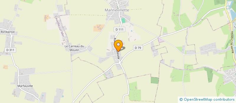 localisation de l'entreprise MONSIEUR CORENTIN DEVAUX  MANNEVILLETTE