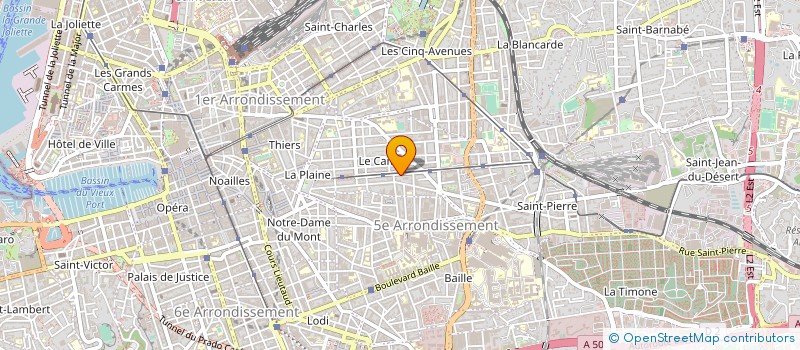 localisation de l'entreprise MONSIEUR CORENTIN DHENIN à MARSEILLE