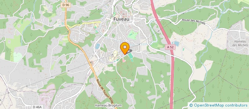 localisation de l'entreprise MONSIEUR CORENTIN DIDIER  FUVEAU