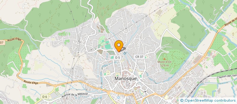 localisation de l'entreprise MONSIEUR CORENTIN DIGUET à MANOSQUE