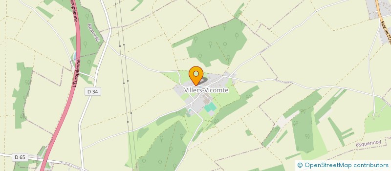 localisation de l'entreprise MONSIEUR CORENTIN DOBRENEL  VILLERS-VICOMTE
