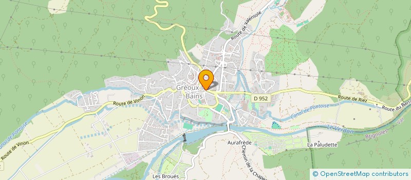 localisation de l'entreprise MONSIEUR CORENTIN DOLIVEIRA  GREOUX-LES-BAINS