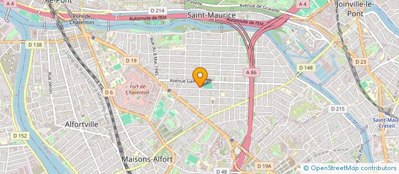 localisation de l'entreprise MONSIEUR CORENTIN DONDA à MAISONS-ALFORT