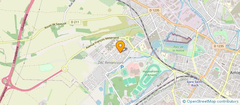 localisation de l'entreprise MONSIEUR CORENTIN DOS SANTOS  AMIENS