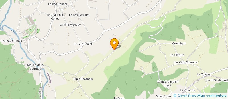 localisation de l'entreprise MONSIEUR CORENTIN DREZET à LE MENE