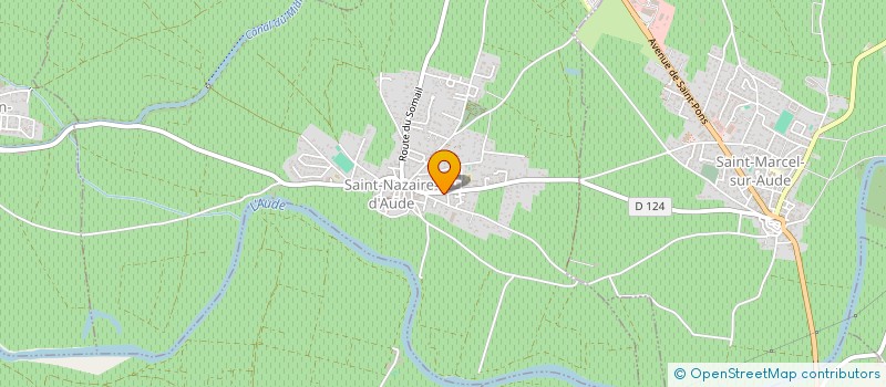 localisation de l'entreprise MONSIEUR CORENTIN DUBA  SAINT-NAZAIRE-D'AUDE