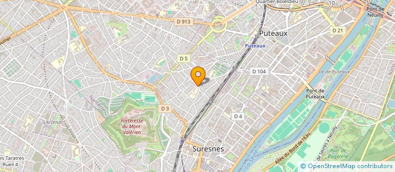 localisation de l'entreprise MONSIEUR CORENTIN DUBOC  SURESNES