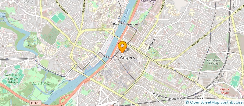 localisation de l'entreprise MONSIEUR CORENTIN DUCLOS à ANGERS