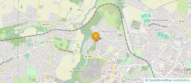 localisation de l'entreprise MONSIEUR CORENTIN DUCOMBS à COLOMIERS