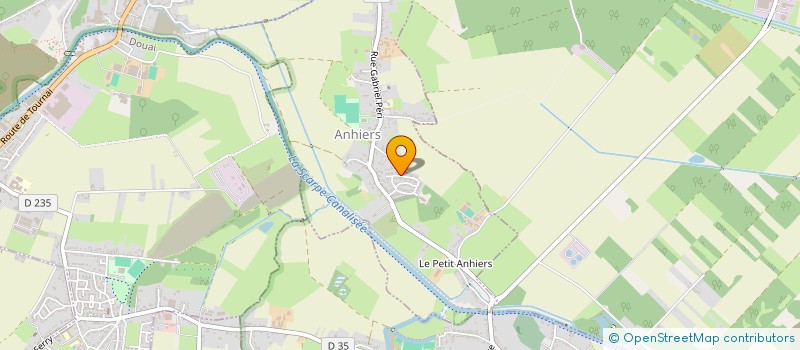 localisation de l'entreprise MONSIEUR CORENTIN DUFFET  ANHIERS