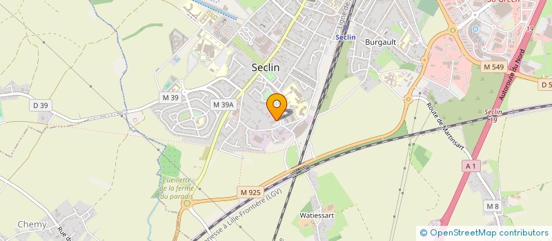 localisation de l'entreprise MONSIEUR CORENTIN DUMONT  SECLIN