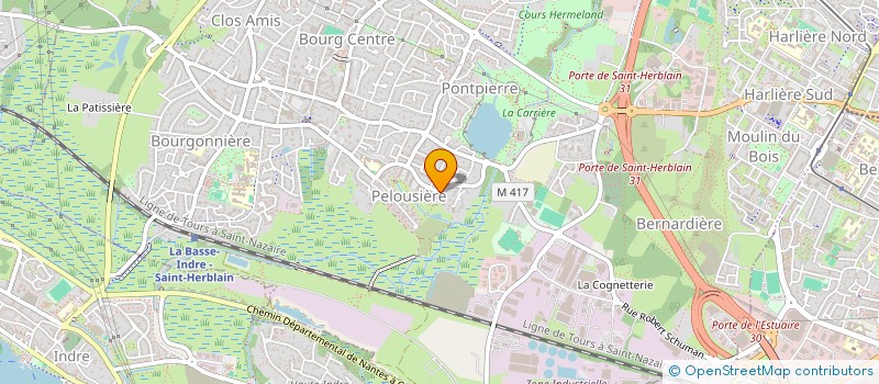 localisation de l'entreprise MONSIEUR CORENTIN DUPOUY  SAINT-HERBLAIN