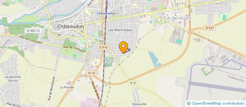 localisation de l'entreprise MONSIEUR CORENTIN DURIF à CHATEAUDUN