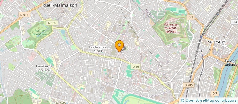 localisation de l'entreprise MONSIEUR CORENTIN EMERY à RUEIL MALMAISON