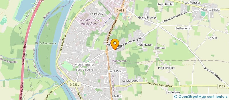 localisation de l'entreprise MONSIEUR CORENTIN FAINE  MONTCEAUX