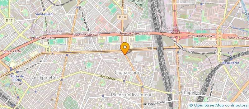 localisation de l'entreprise MONSIEUR CORENTIN FAVREAU  PARIS