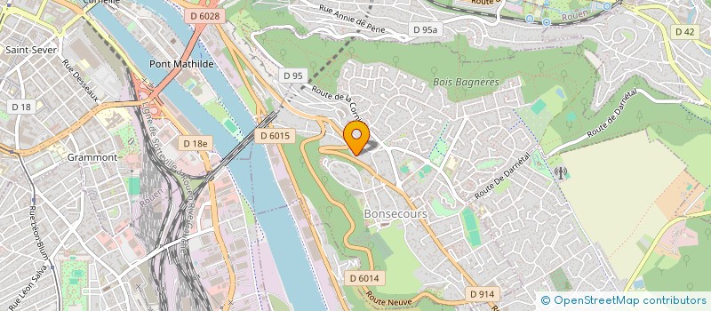 localisation de l'entreprise MONSIEUR CORENTIN FAYAC  BONSECOURS