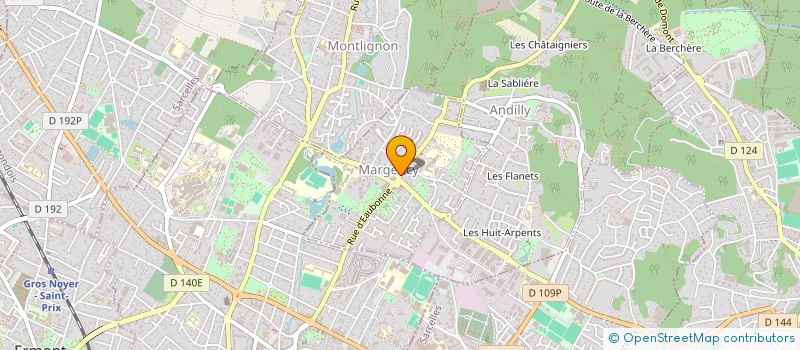 localisation de l'entreprise MONSIEUR CORENTIN FEE  MARGENCY