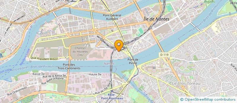 localisation de l'entreprise MONSIEUR CORENTIN FORVEILLE  NANTES