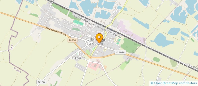 localisation de l'entreprise MONSIEUR CORENTIN FOUCHY  VILLENEUVE-LA-GUYARD