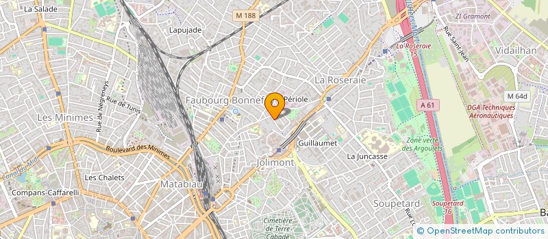 localisation de l'entreprise MONSIEUR CORENTIN GALIBERT à TOULOUSE