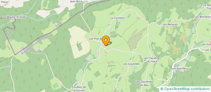 localisation de l'entreprise MONSIEUR CORENTIN GALLAND  SAINT-BRESSON