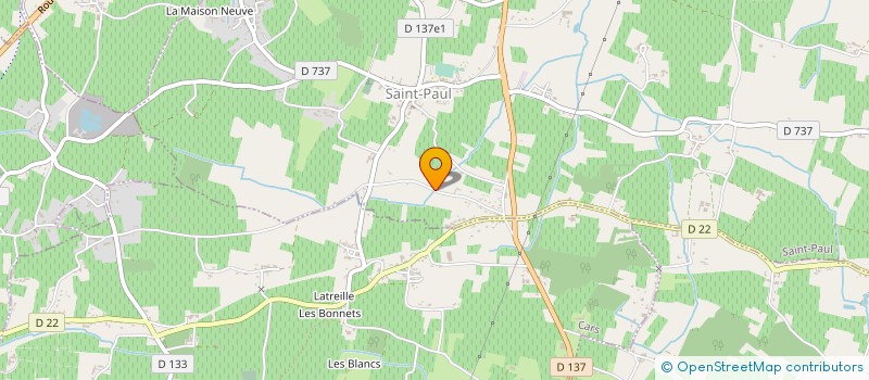 localisation de l'entreprise MONSIEUR CORENTIN GARRAUD  ST-PAUL