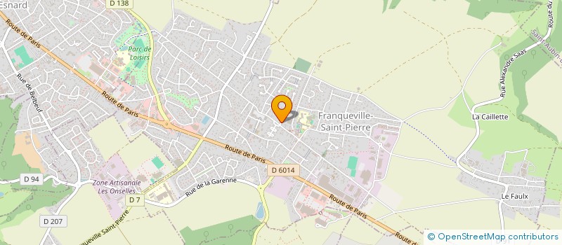 localisation de l'entreprise MONSIEUR CORENTIN GAULTIER  FRANQUEVILLE-SAINT-PIERRE