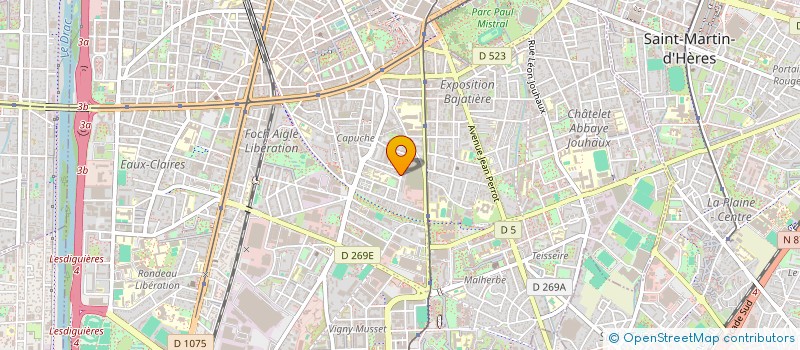 localisation de l'entreprise MONSIEUR CORENTIN GAVACHE à GRENOBLE