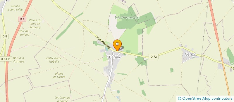 localisation de l'entreprise MONSIEUR CORENTIN GENTE  SAINT-QUENTIN