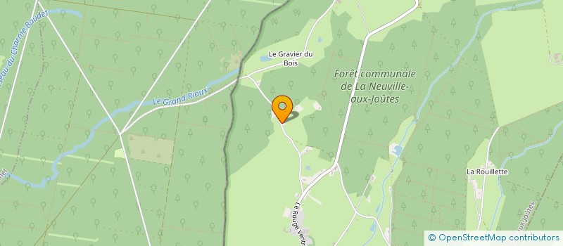 localisation de l'entreprise MONSIEUR CORENTIN GERARD  LA NEUVILLE-AUX-JOUTES