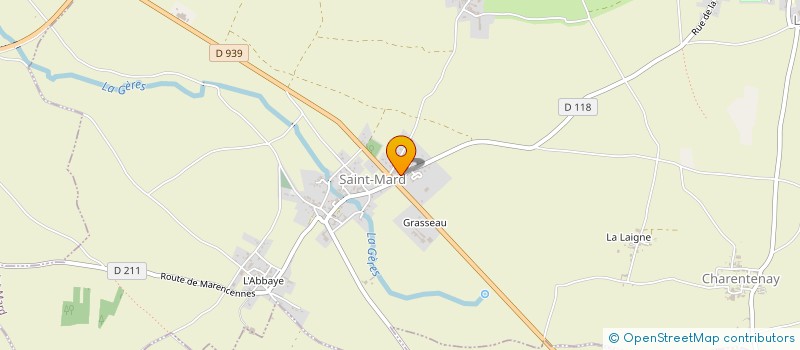 localisation de l'entreprise MONSIEUR CORENTIN GILBERT  SAINT-MARD