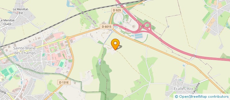 localisation de l'entreprise MONSIEUR CORENTIN GIRARD  ECALLES-ALIX