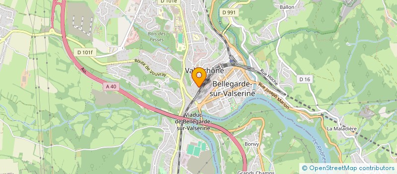 localisation de l'entreprise MONSIEUR CORENTIN GIRERD à VALSERHONE