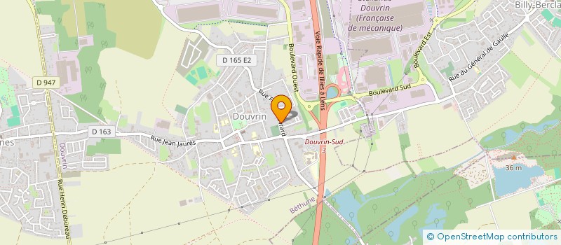 localisation de l'entreprise MONSIEUR CORENTIN GIROT  DOUVRIN