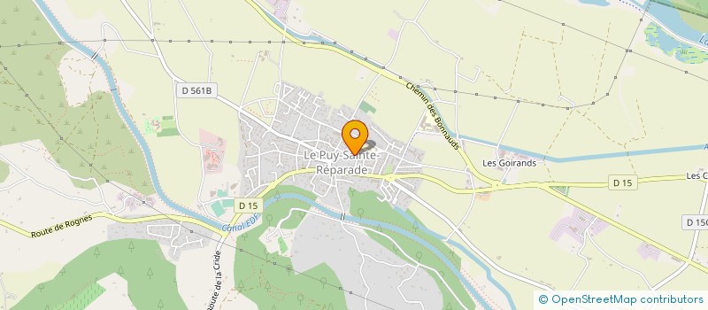 localisation de l'entreprise MONSIEUR CORENTIN GOT à LE PUY-SAINTE-REPARADE