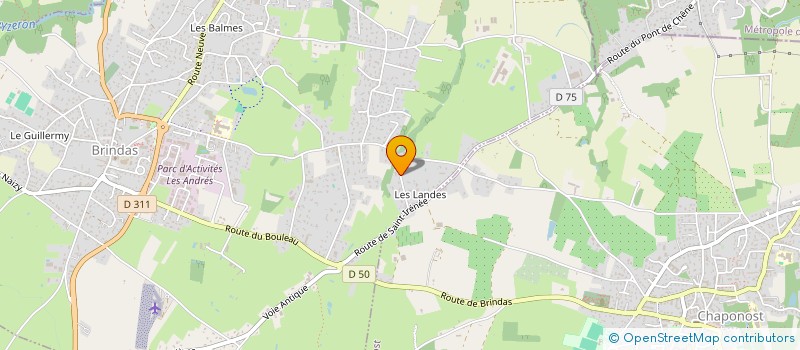 localisation de l'entreprise MONSIEUR CORENTIN GOULY  BRINDAS