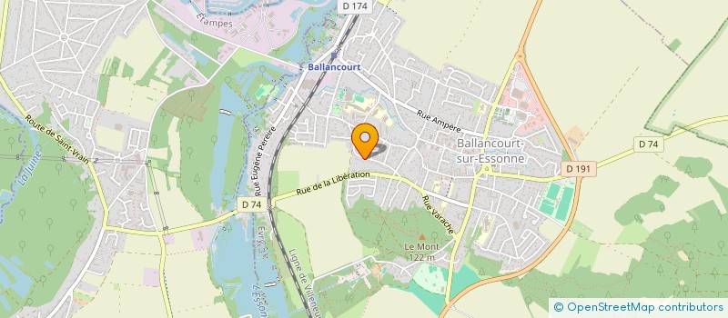 localisation de l'entreprise MONSIEUR CORENTIN GRANDIOU  BALLANCOURT-SUR-ESSONNE