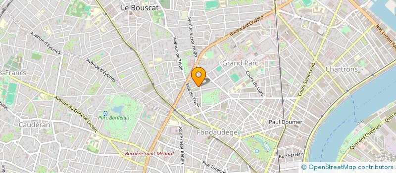 localisation de l'entreprise MONSIEUR CORENTIN GRENIER à BORDEAUX