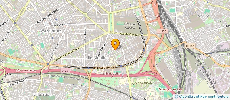 localisation de l'entreprise MONSIEUR CORENTIN GRENIER  LILLE