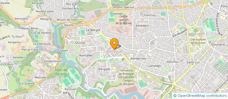 localisation de l'entreprise MONSIEUR CORENTIN GRIMAL à BREST