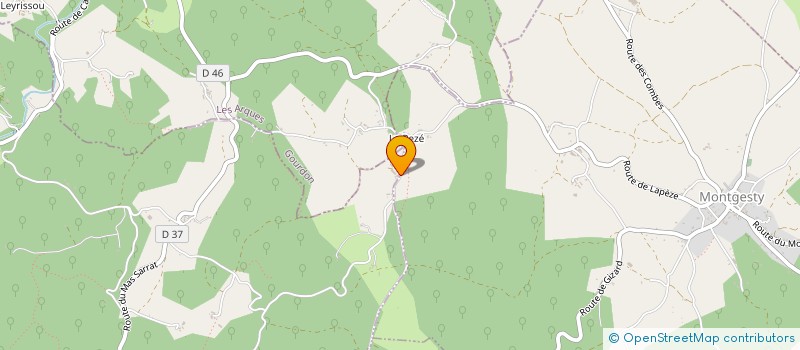 localisation de l'entreprise MONSIEUR CORENTIN GRIMAL  LHERM