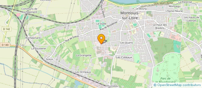 localisation de l'entreprise MONSIEUR CORENTIN GUILLON  MONTLOUIS-SUR-LOIRE