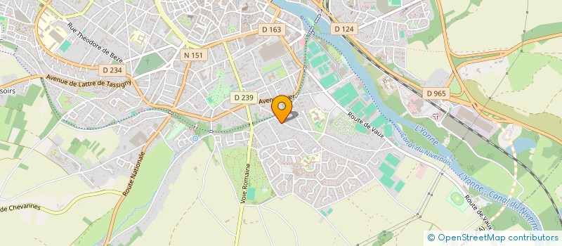 localisation de l'entreprise MONSIEUR CORENTIN HAVOUIS à AUXERRE