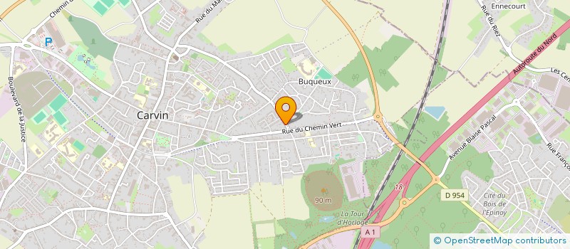 localisation de l'entreprise MONSIEUR CORENTIN HERBAUX  CARVIN