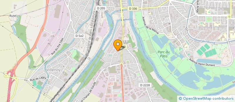 localisation de l'entreprise MONSIEUR CORENTIN ILLAND à NANTEUIL-LES-MEAUX