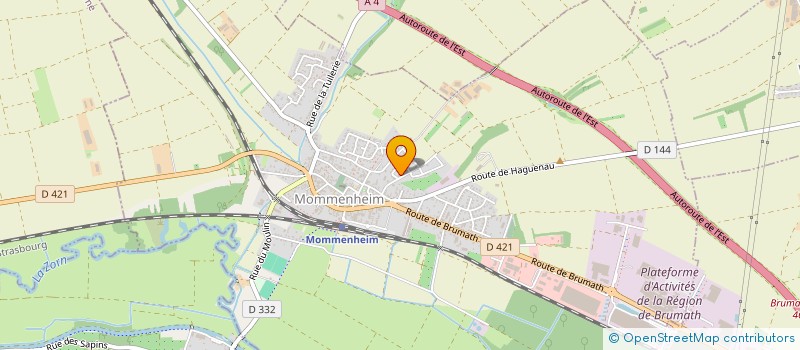 localisation de l'entreprise MONSIEUR CORENTIN IRRMANN à MOMMENHEIM