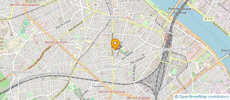 localisation de l'entreprise MONSIEUR CORENTIN JEAN JACKY JAUNAULT  BORDEAUX