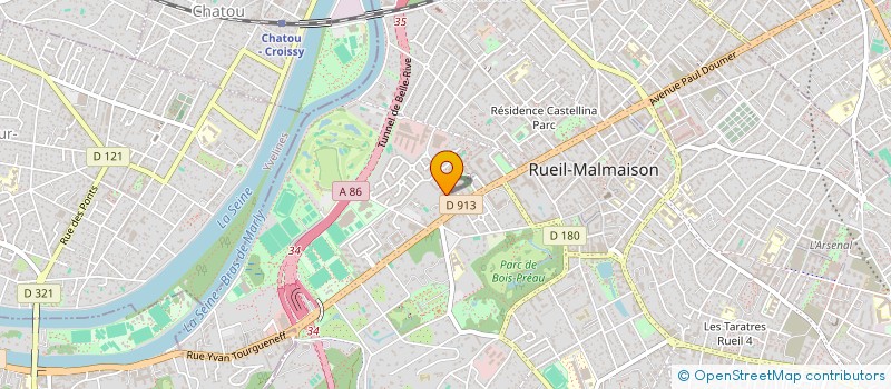 localisation de l'entreprise MONSIEUR CORENTIN JOUANNEAULT à RUEIL-MALMAISON